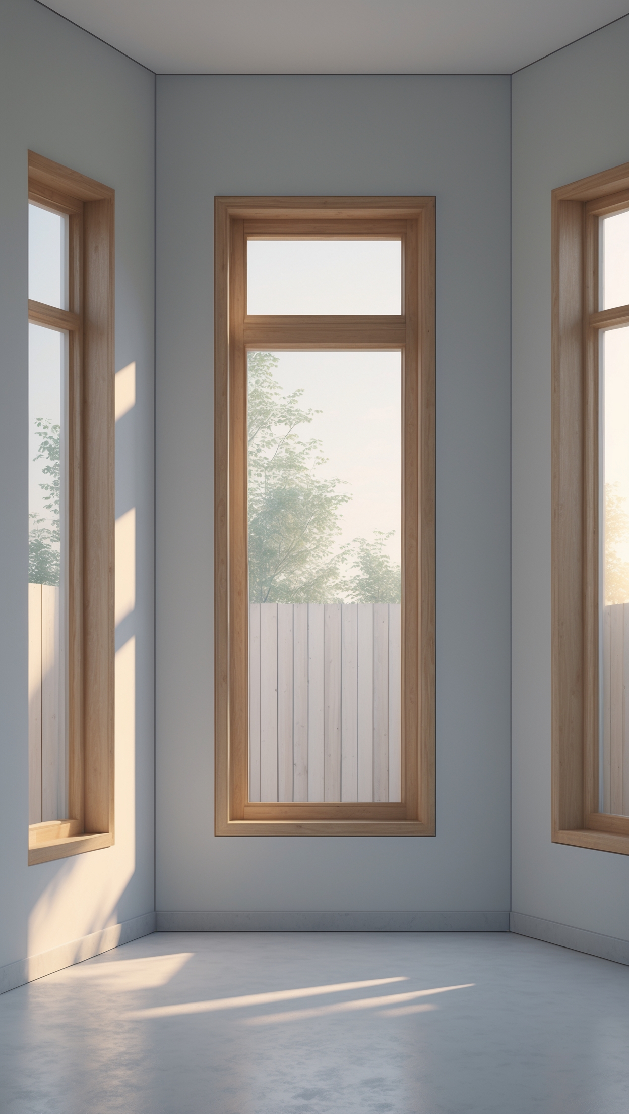 Деревянные окна в Глубоком — монтаж