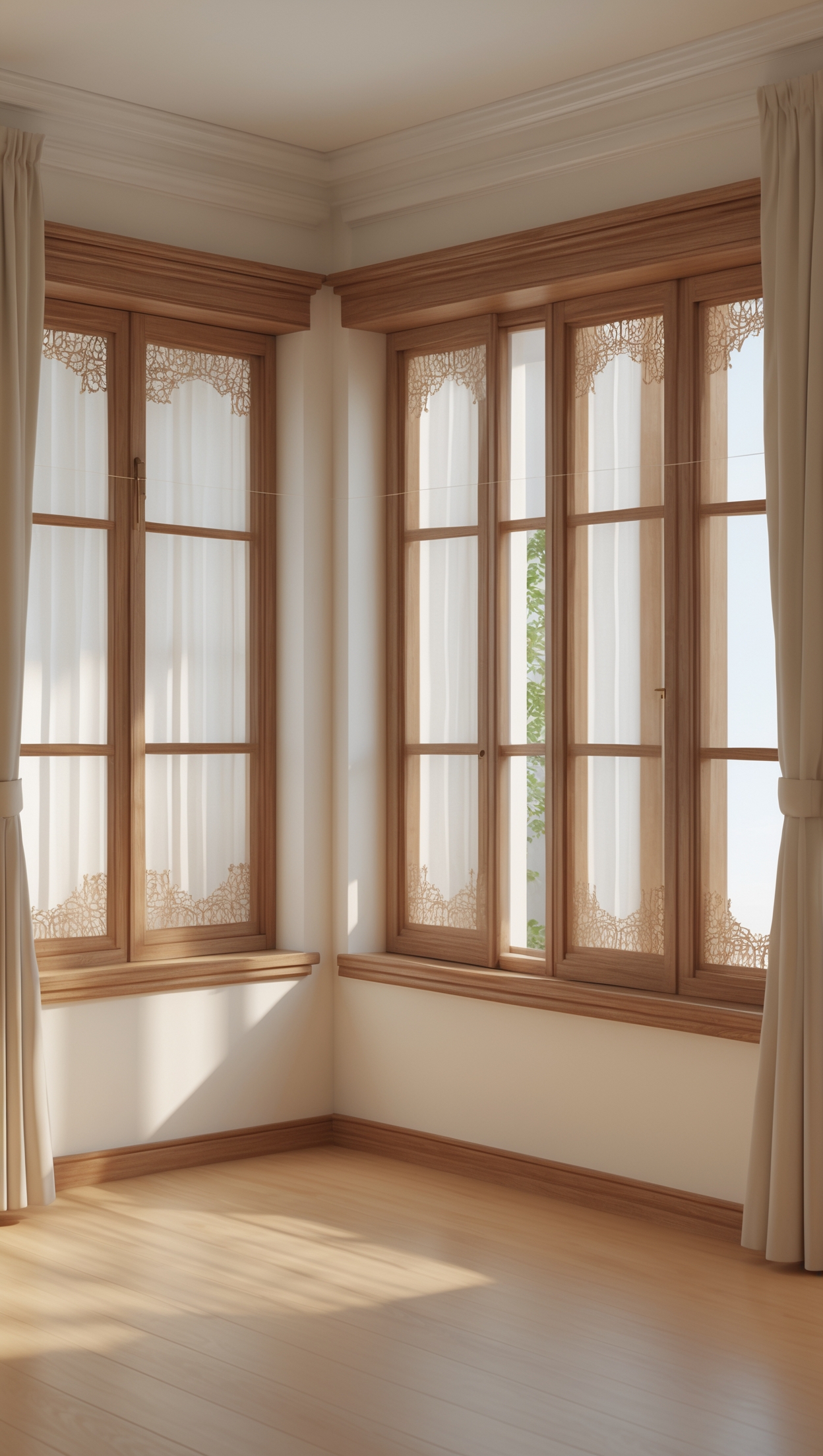 Деревянные окна в Чечерске — монтаж