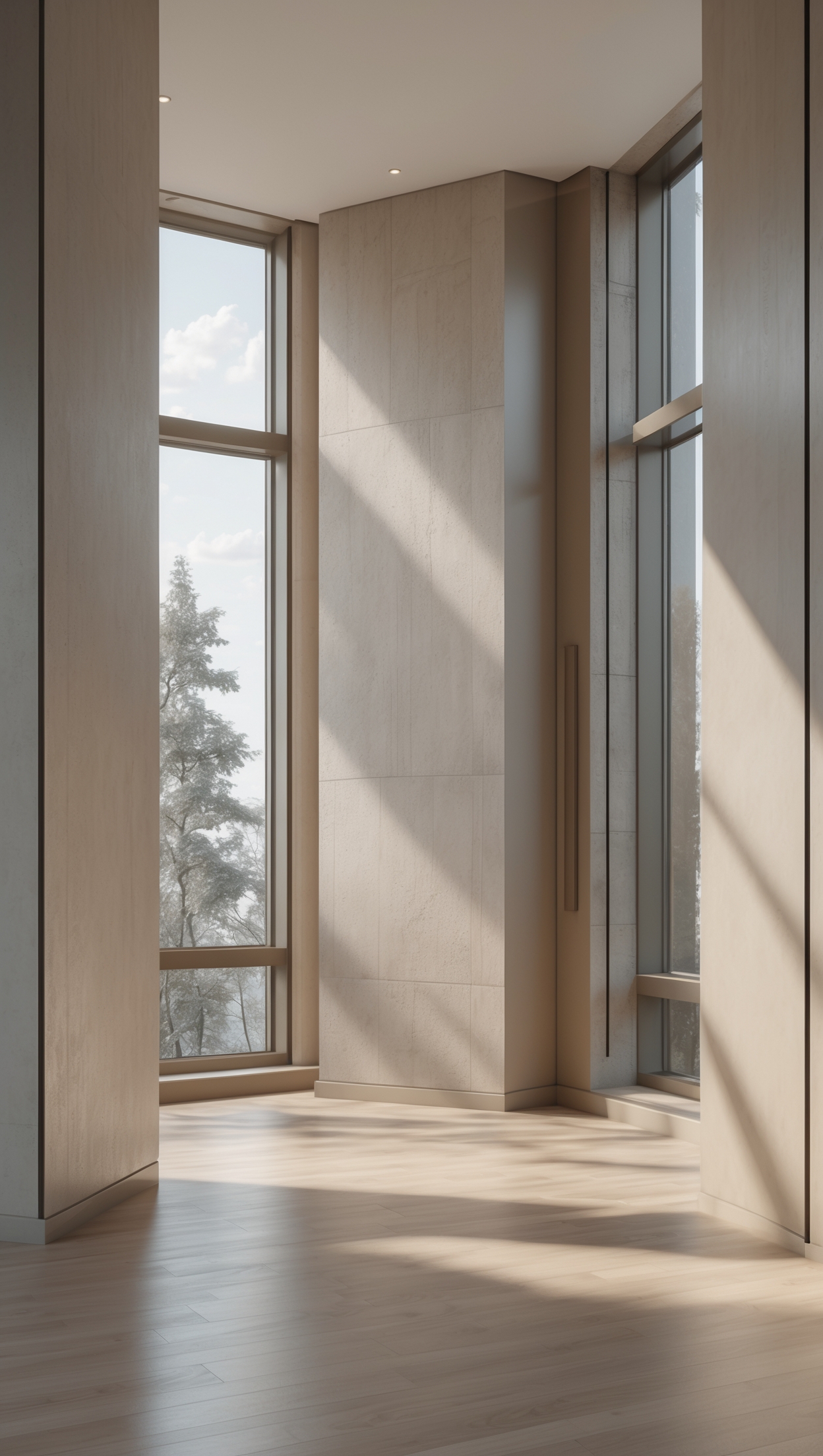 Деревянные окна в Островце — монтаж