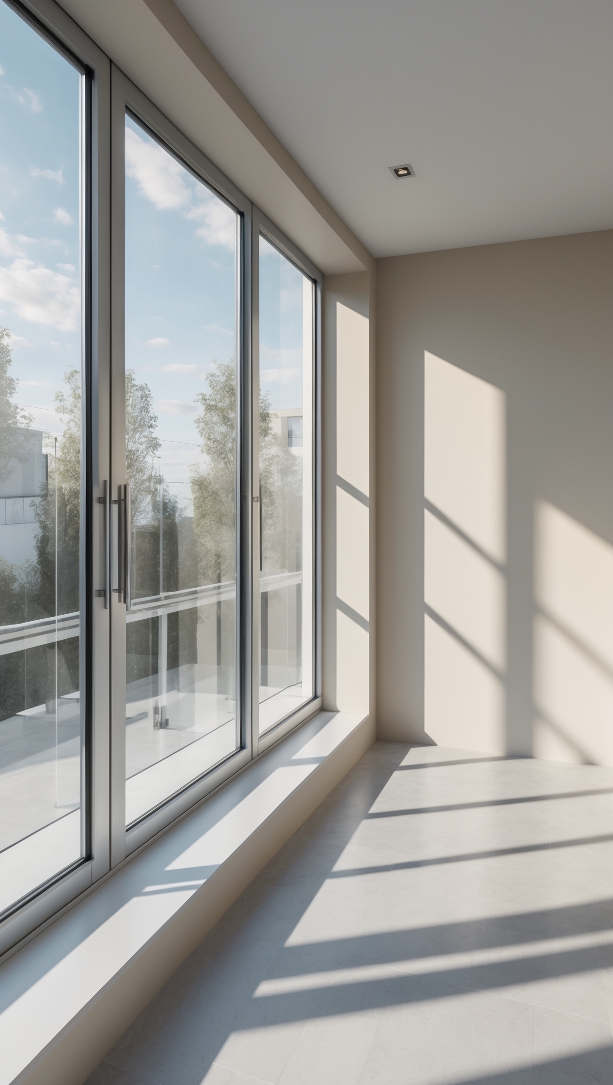 Алюминиевые окна в Браславе — монтаж