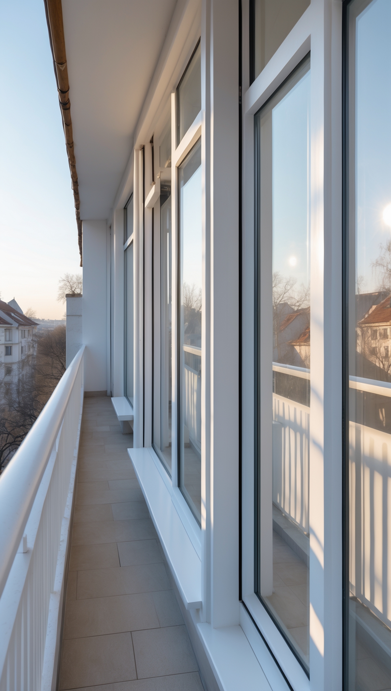 Остекление балконов в Ельске — монтаж