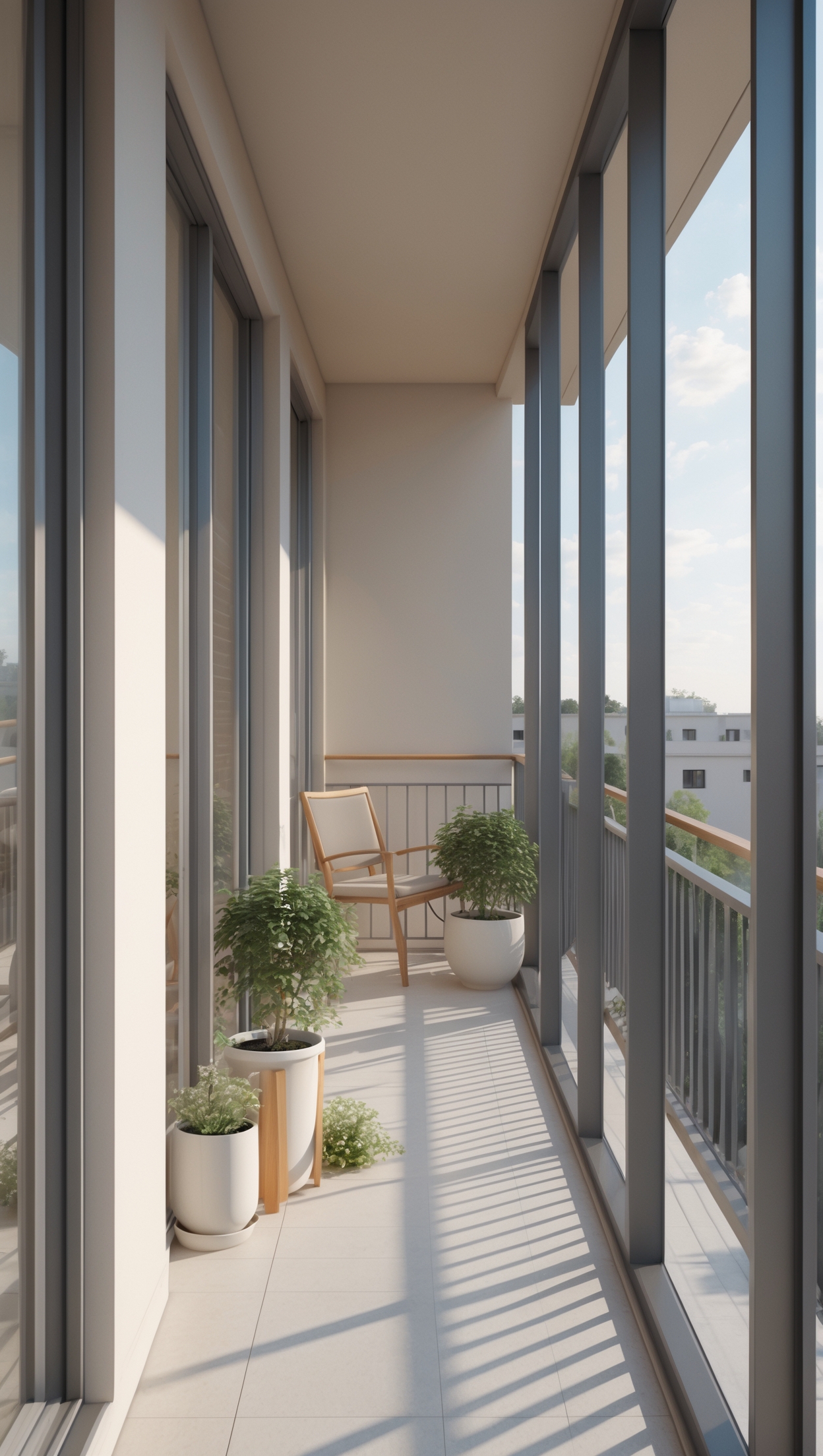 Остекление балконов в Щучине — монтаж