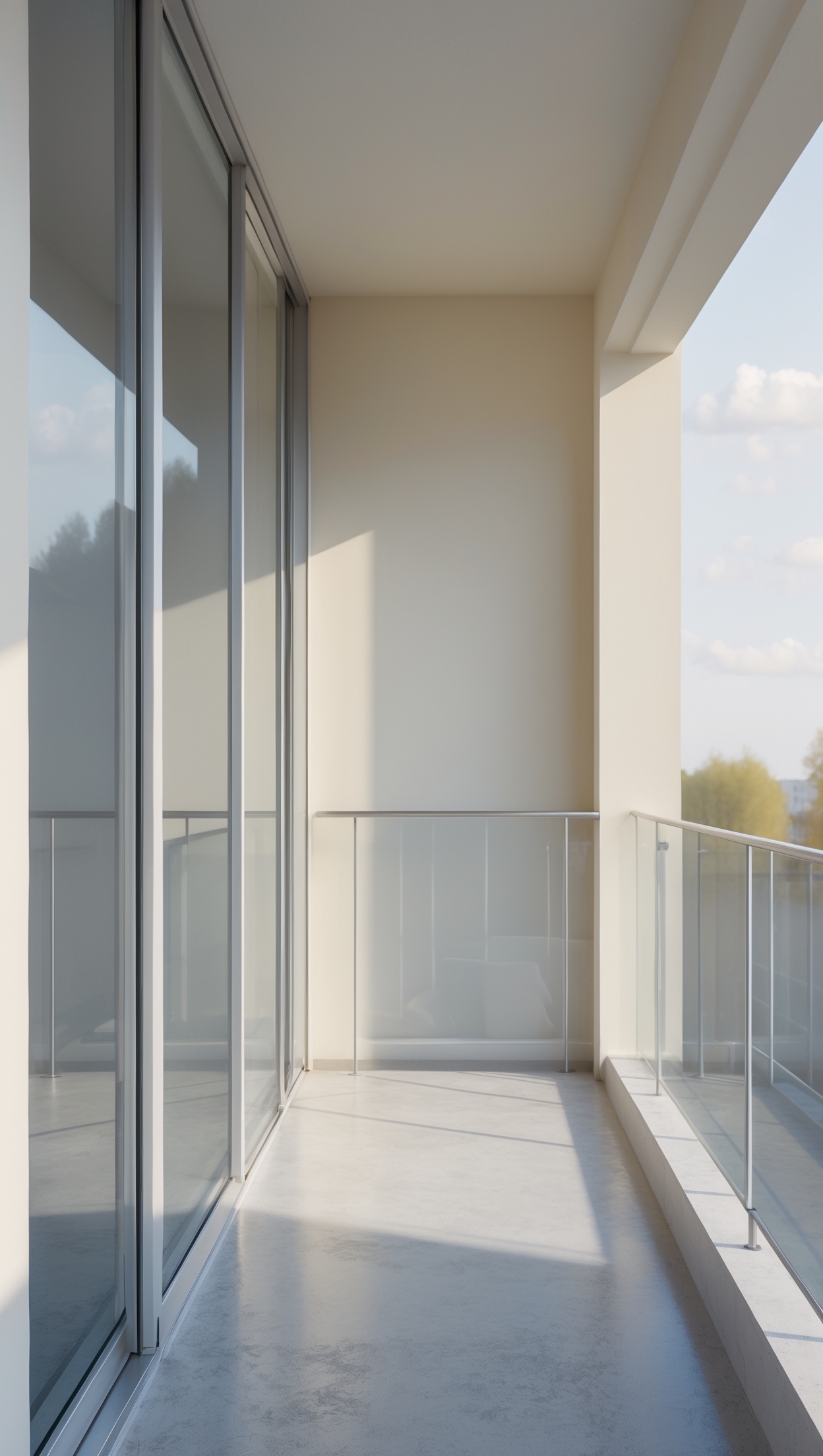 Остекление балконов в Вилейке — монтаж