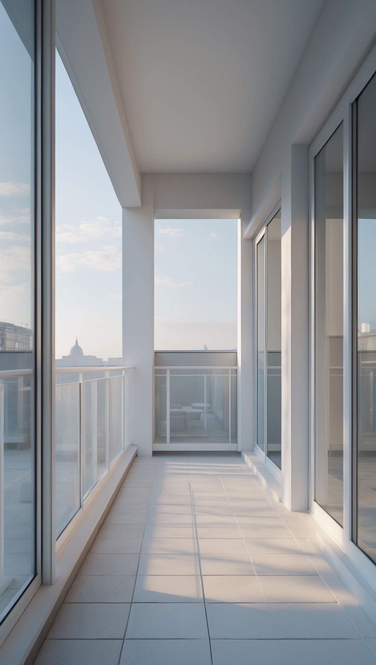 Остекление балконов в Крупках — монтаж